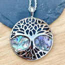 Sanity Jewelry Ladies Necklace 2mm 16” Rope Necklace Sea Shell - Tree of Life Mini Pendant - Rope Necklace - 2556M