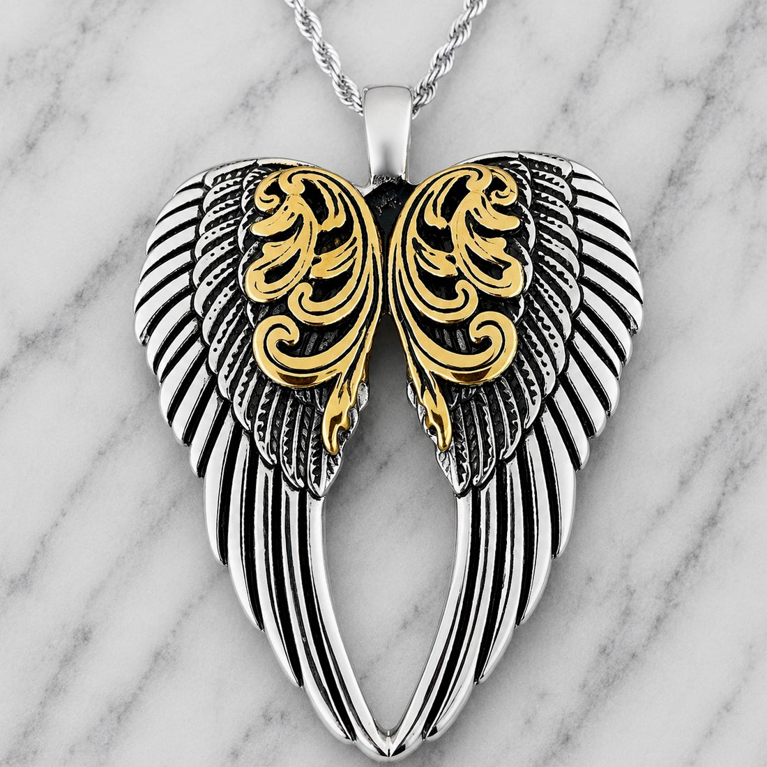 ladies-necklace-angel-heart-