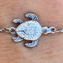 Sanity Jewelry Ladies Necklace Crystal Sea Turtle - Bracelet - 2591B