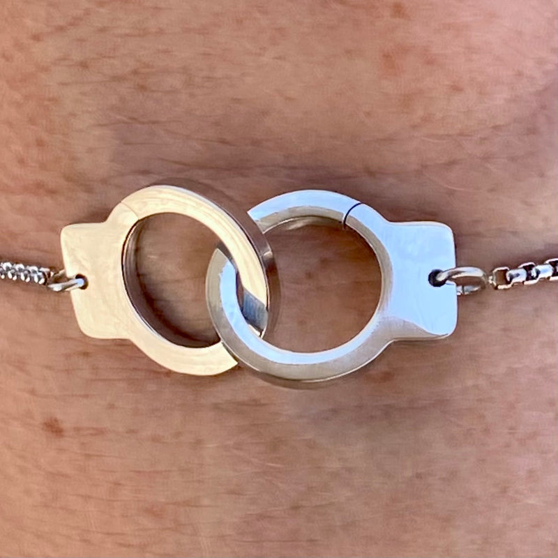 Sanity Jewelry Ladies Necklace Handcuffs - Bracelet - SK2607B
