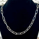 SANITY JEWELRY® Ladies Necklace Necklace - Paper Clip Chain - 1/4" - Polished - PCS