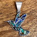 SANITY JEWELRY® Ladies Necklace Pendant Only Sea Shell - Hummingbird Custom - Rope Chain - SK2622