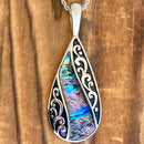 Sanity Jewelry Ladies Necklace Pendant Only Sea Shell - Tear Drop Pendant - Rope Necklace - SK2520