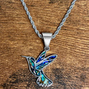 SANITY JEWELRY® Ladies Necklace Sea Shell - Hummingbird Custom - Rope Chain - SK2622