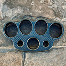 Sanity Jewelry Matte Black 4 Finger Ring - Thick -  Pick Your Color - TFF0123