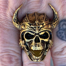 SANITY JEWELRY® Men's Ring Viking Warrior Golden - SIZES 8,9,11,12,14 & 15 ONLY - SLC20 CLEARANCE