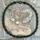 SANITY JEWELRY® Necklace 10MM Rope Chain - Black - TR02