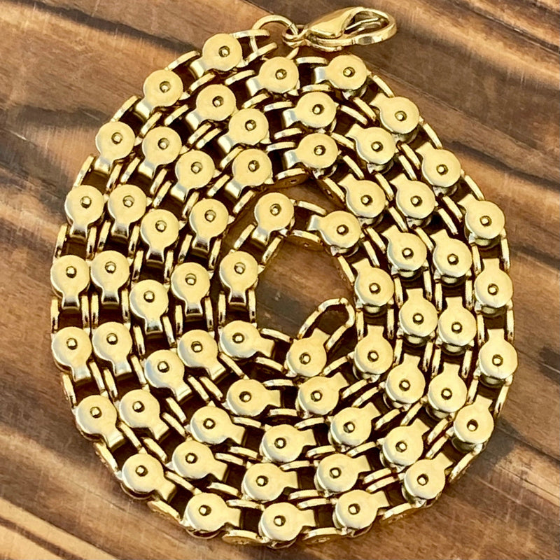 SANITY JEWELRY® Necklace 16 inches Necklace - Cocoa Beach - 5mm - Gold - CBN03