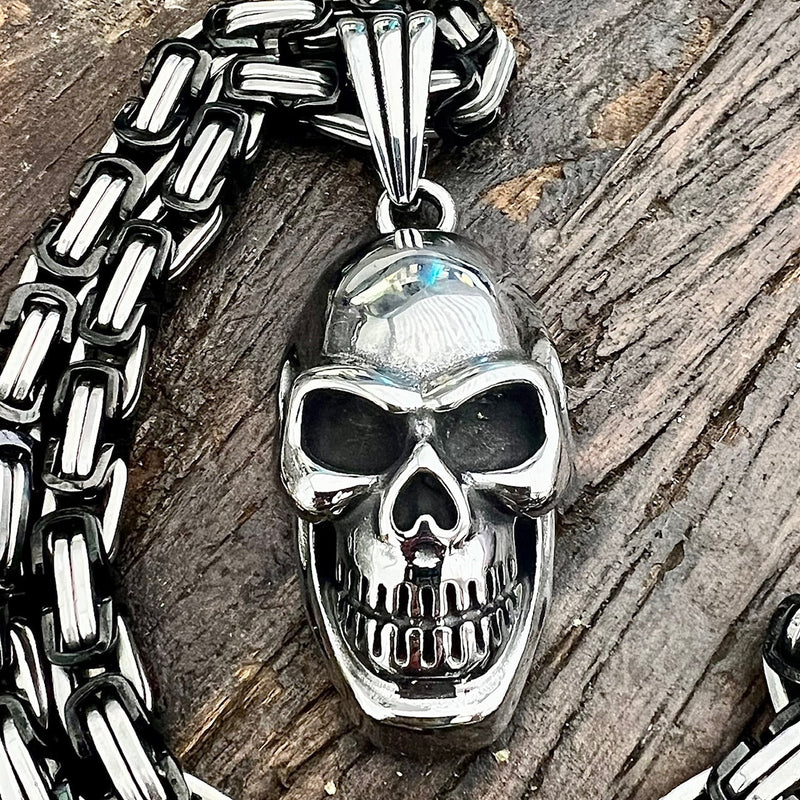 Bone Crusher Big Jimmy Pendant Necklace (834)