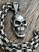 SANITY JEWELRY® Necklace Bone Crusher - Big Steve Pendant - Necklace (834)