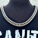 SANITY JEWELRY® Necklace - Curb Chain - Polished - 1/2" Wide - CCN01