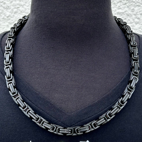 Sanity Jewelry Necklace Daytona - Black - Heritage - 1/2 inch wide