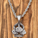 Sanity Jewelry Necklace FAFO Small - Polished - Pendant - Necklace - 742