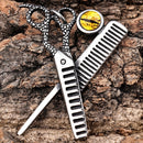 Sanity Jewelry Necklace Hair Dresser Pendant - Rope Necklace - SK2612