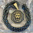 Sanity Jewelry Necklace Lion - Gold Pendant - Necklace (779)