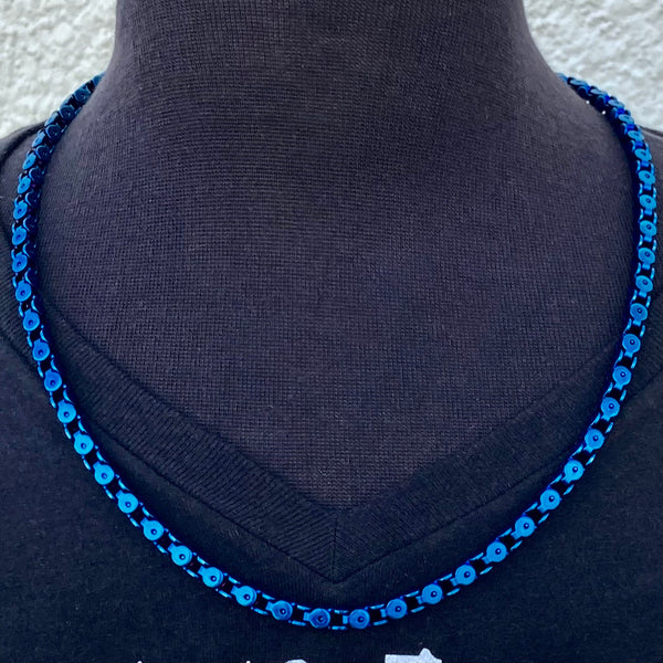 SANITY JEWELRY® Necklace Necklace - Cocoa Beach - 5mm - Blue - CBN02