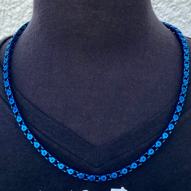 SANITY JEWELRY® Necklace Necklace - Cocoa Beach - 5mm - Blue - CBN02