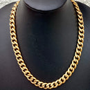 SANITY JEWELRY® Necklace Necklace Cuban - 3/8" Custom - Gold Havana - CN305