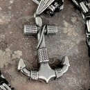 Sanity Jewelry Necklace Old School Anchor Pendant - Necklace (469)