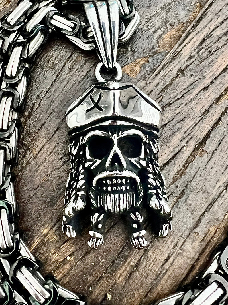 SANITY JEWELRY® Necklace Pendant Only Bone Crusher - Pirate Pendant - Necklace (836)