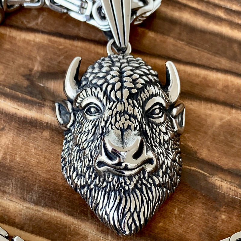 Sanity Jewelry Necklace Pendant Only Buffalo - Pendant - Necklace (745)
