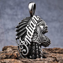 Sanity Jewelry Necklace Pendant Only Indian Pendant LG - Silver - Necklace (695)