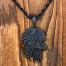 Sanity Jewelry Necklace Pendant Only Indian Pendant SM - Black - Necklace (309)