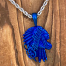 Sanity Jewelry Necklace Pendant Only Indian Pendant SM - Blue - Necklace (310)