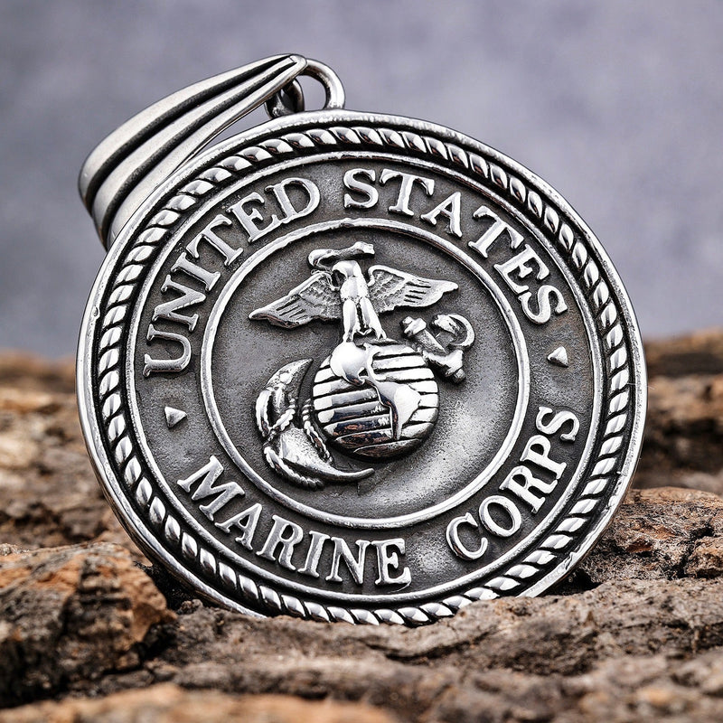 Sanity Jewelry Necklace Pendant Only "Sanity's Combo" - US Marine Pendant - Necklace (715)