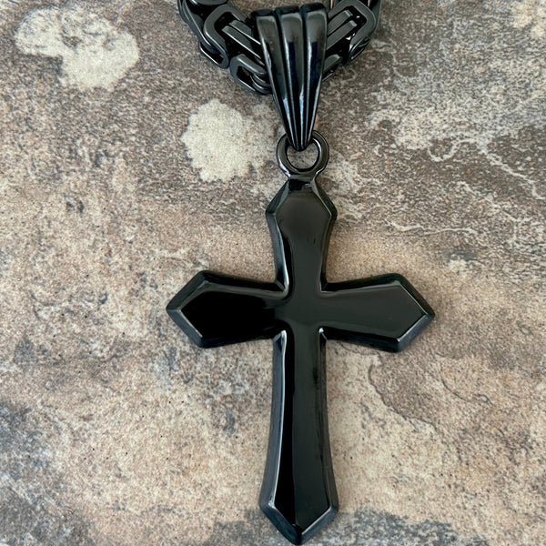 Sanity Jewelry Necklace Pendant Only Sanity's Favorite Cross - Black - Pendant - Necklace (787)