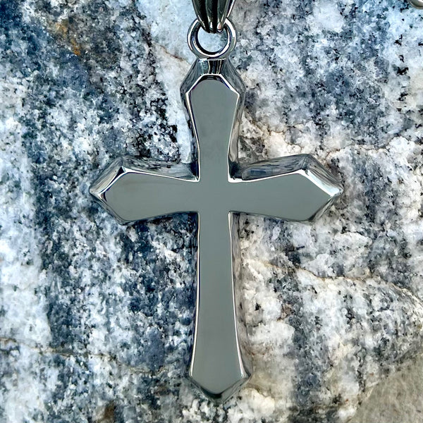 SANITY JEWELRY® Necklace Pendant Only Sanity's Favorite Cross Large - Silver - Pendant - Necklace - 706C