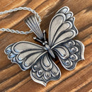 Sanity Jewelry Necklace Pendant Only Stainless Steel -  Monarch Butterfly - Pendant - PEN305 CLEARANCE