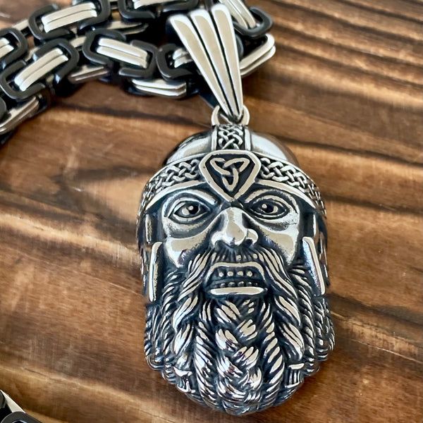 Sanity Jewelry Necklace Pendant Only Viking Leif The Lucky - Pendant - Necklace (746)