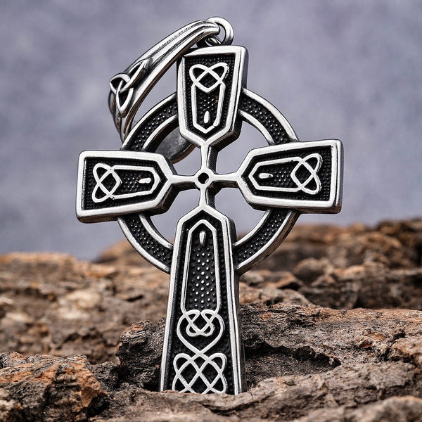 Sanity Jewelry Necklace "Sanity's Combo" - Celtic High Cross Pendant - Necklace (806)