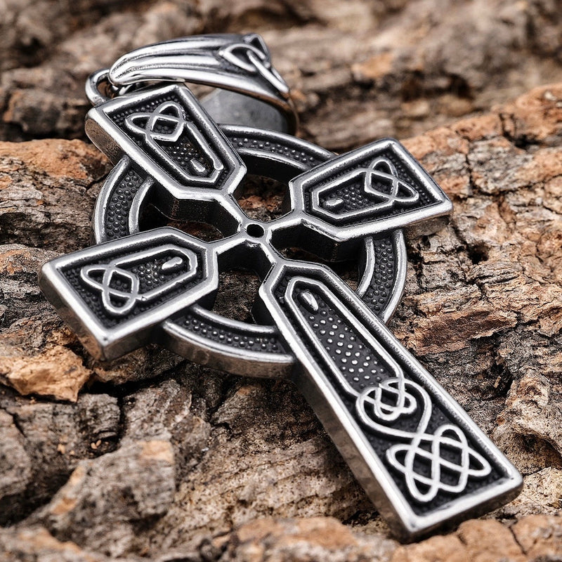 Sanity Jewelry Necklace "Sanity's Combo" - Celtic High Cross Pendant - Necklace (806)