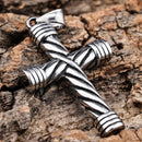 Sanity Jewelry Necklace "Sanity's Combo" - Cross - Traditional Cross Pendant - Rope Necklace (281)