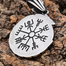 Sanity Jewelry Necklace "Sanity's Combo" - Viking - Valknut Round Pendant - Necklace (797)