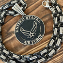 Sanity Jewelry Necklace US Air Force Pendant - Necklace (717)