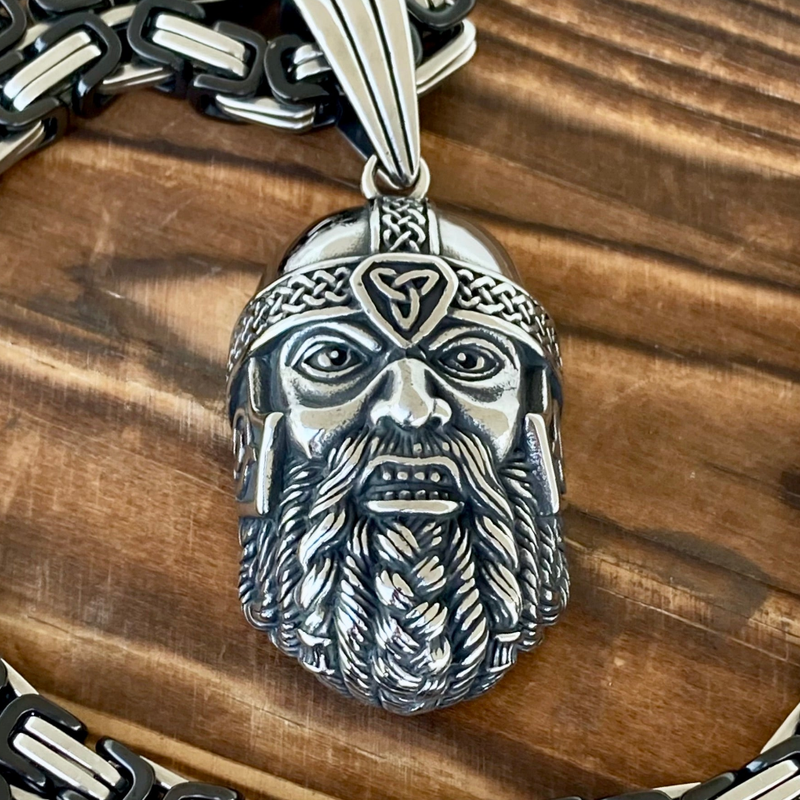 Sanity Jewelry Necklace Viking Leif The Lucky Pendant - Necklace (247)