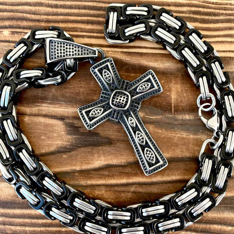 Sanity Jewelry Pendant Pendant - Celtic Guardian Cross - PEN700