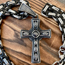 Sanity Jewelry Pendant Pendant Only Pendant - Celtic Guardian Cross - PEN700