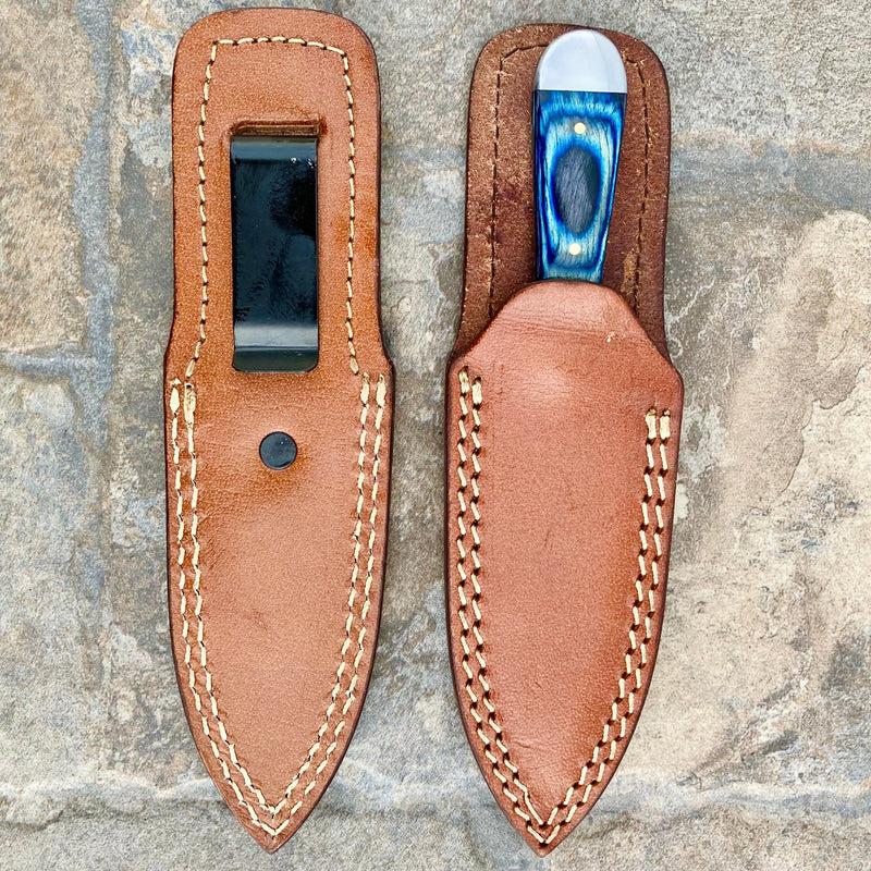 SANITY JEWELRY® *PRESALE*  6" Cole Younger - Boot Holder - Blue & Black Wood - 6 inches - CY604