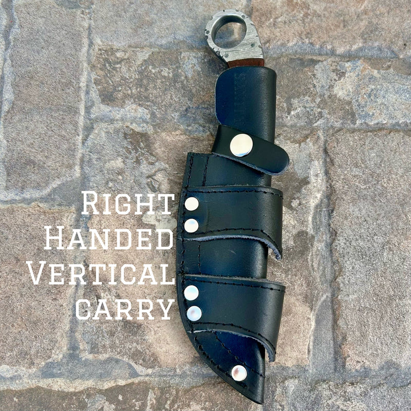 SANITY JEWELRY® Right Handed Vertical 9” Al Capone - Bone - D2 Steel - Horizontal & Vertical Carry - PE209