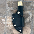 Sanity Jewelry Right Handed Vertical Jesse James - Bone - D2 Steel - Horizontal & Vertical Carry - 7 inches - JJ017