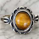 Sanity Jewelry Ring Antique Cats Eye Stone Ring - R205