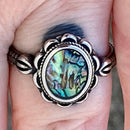 Sanity Jewelry Ring Antique Sea Shell Stone Ring - R210