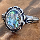 Sanity Jewelry Ring Antique Sea Shell Stone Ring - R210
