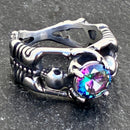 Sanity Jewelry Ring Ladies Ring - Skeleton - Iridescent - R228