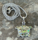 Sanity Jewelry Sea Shell - Turtle - Land Turtle Pendant - Rope Necklace - SK2579