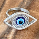 Sanity Jewelry Skull Ring 4 Evil Eye Ring - Sizes 4-13 - R121